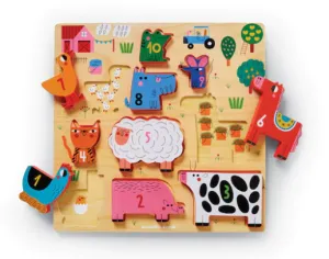 123 Wood Stacking Puzzle