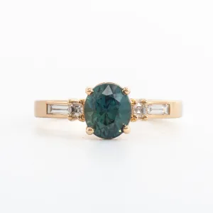 1.87 ct Oval Sapphire Hope Ring