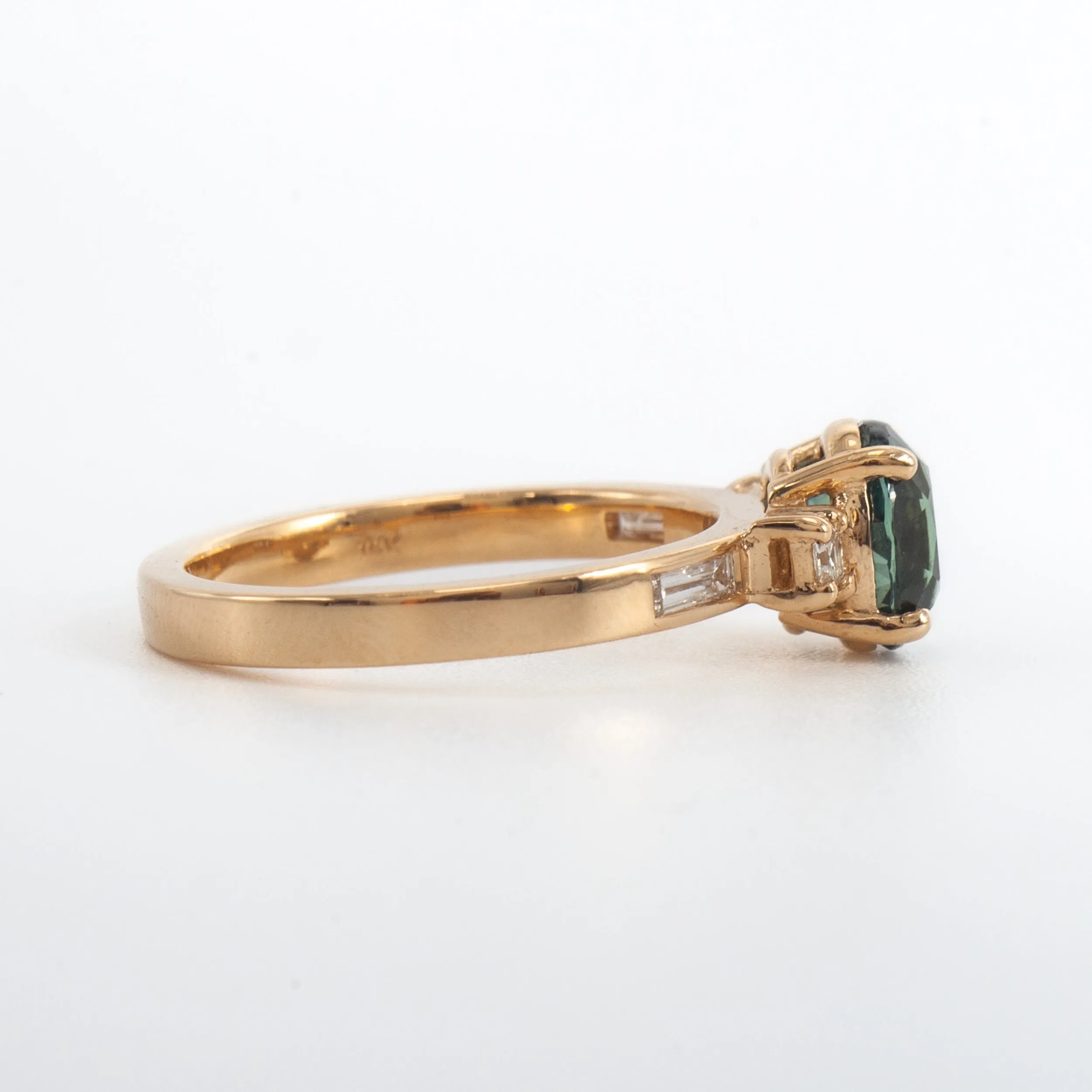 1.87 ct Oval Sapphire Hope Ring