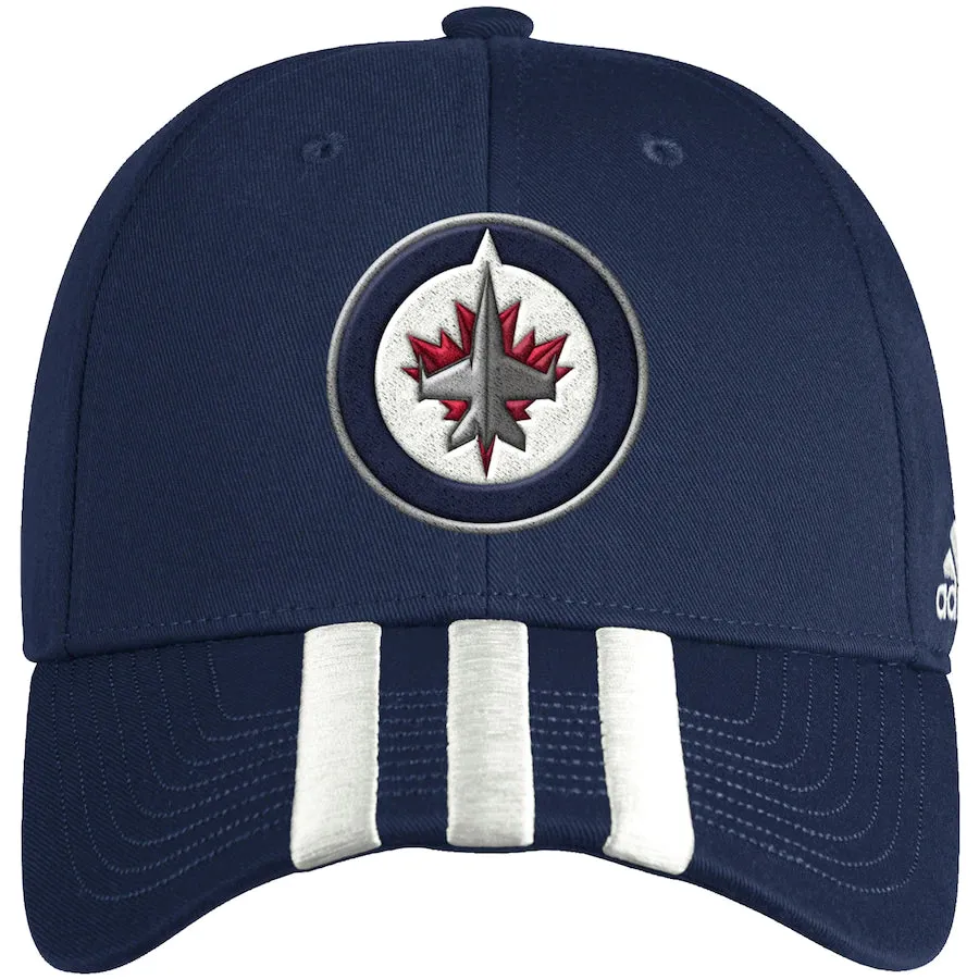 3 Stripe Structured Adjustable Cap