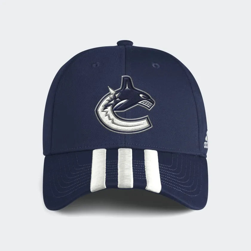3 Stripe Structured Adjustable Cap