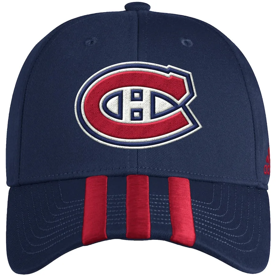 3 Stripe Structured Adjustable Cap
