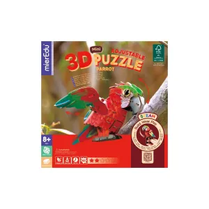 3D Mini Adjustable Puzzles Macaw - 8 