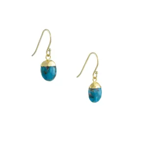 A. V. Max - Turquoise Precious Bud Drop Earring