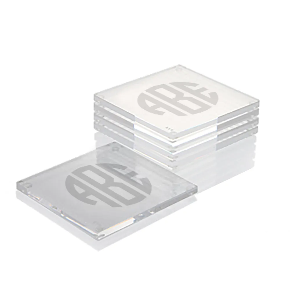 Acrylic Coaster Set of Four