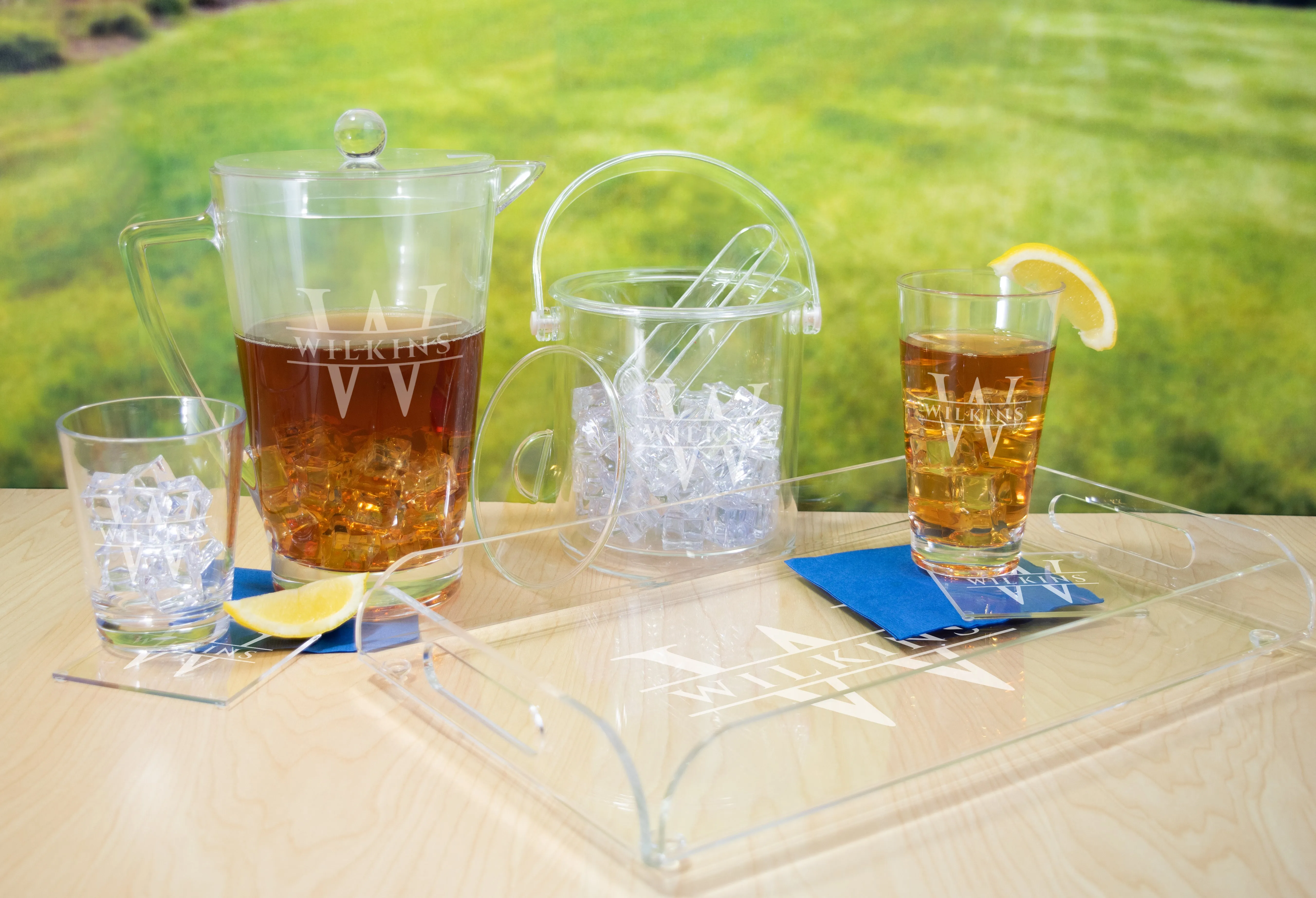 Acrylic Coaster Set of Four