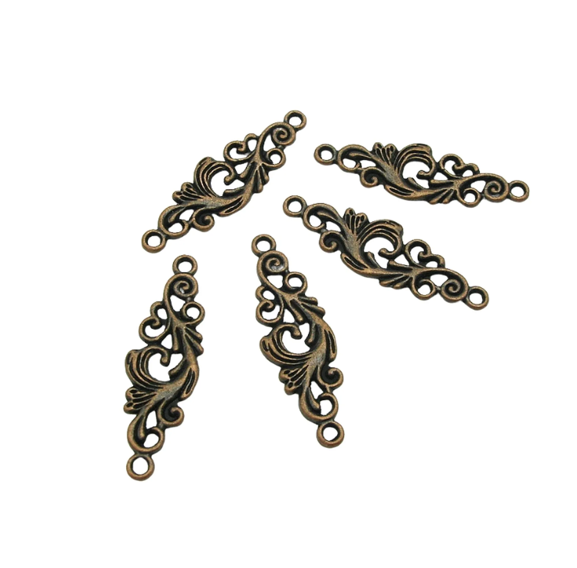 Alloy Filigree Charm Pendant Connector Jewelry Making Finding Supply.