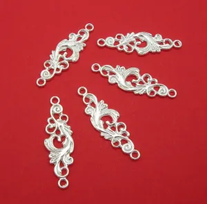 Alloy Filigree Charm Pendant Connector Jewelry Making Finding Supply.