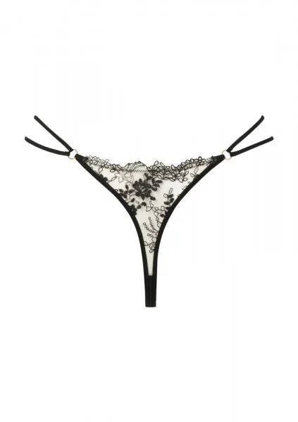 Après Minuit String Thong - Black -