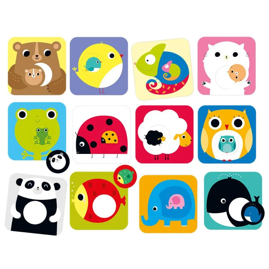 Banana Panda Match the Baby Puzzles