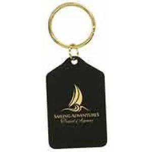 Black Brass Keychain