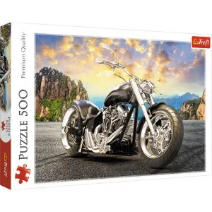 Black Motorcycle - 500pc