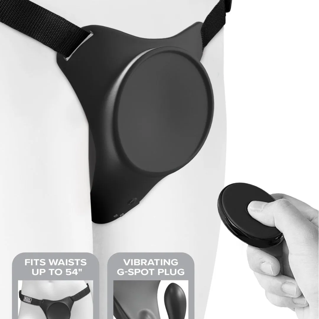 Body Dock G-Spot Pro Vibrating Suction Cup Harness