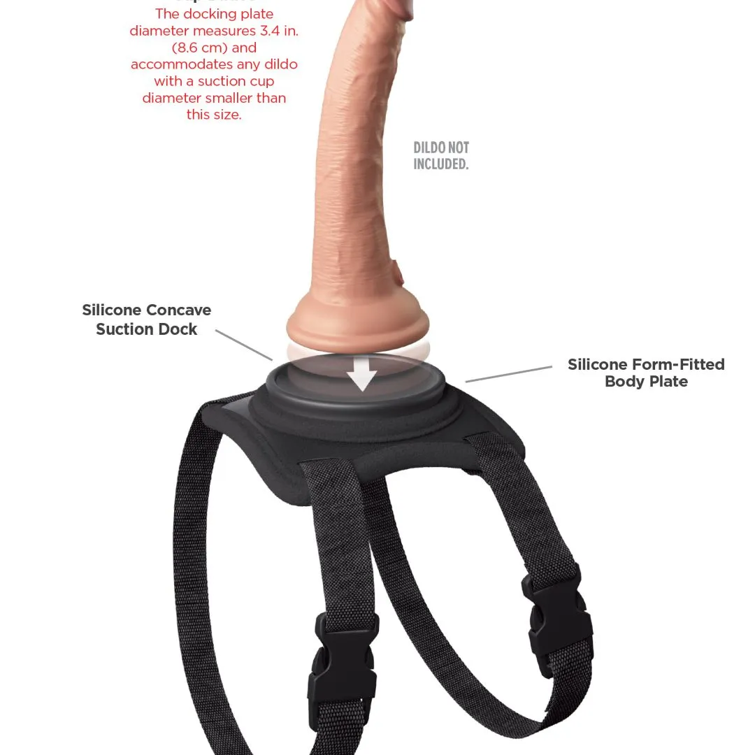 Body Dock Lap Strap Suction Cup Thigh Harness
