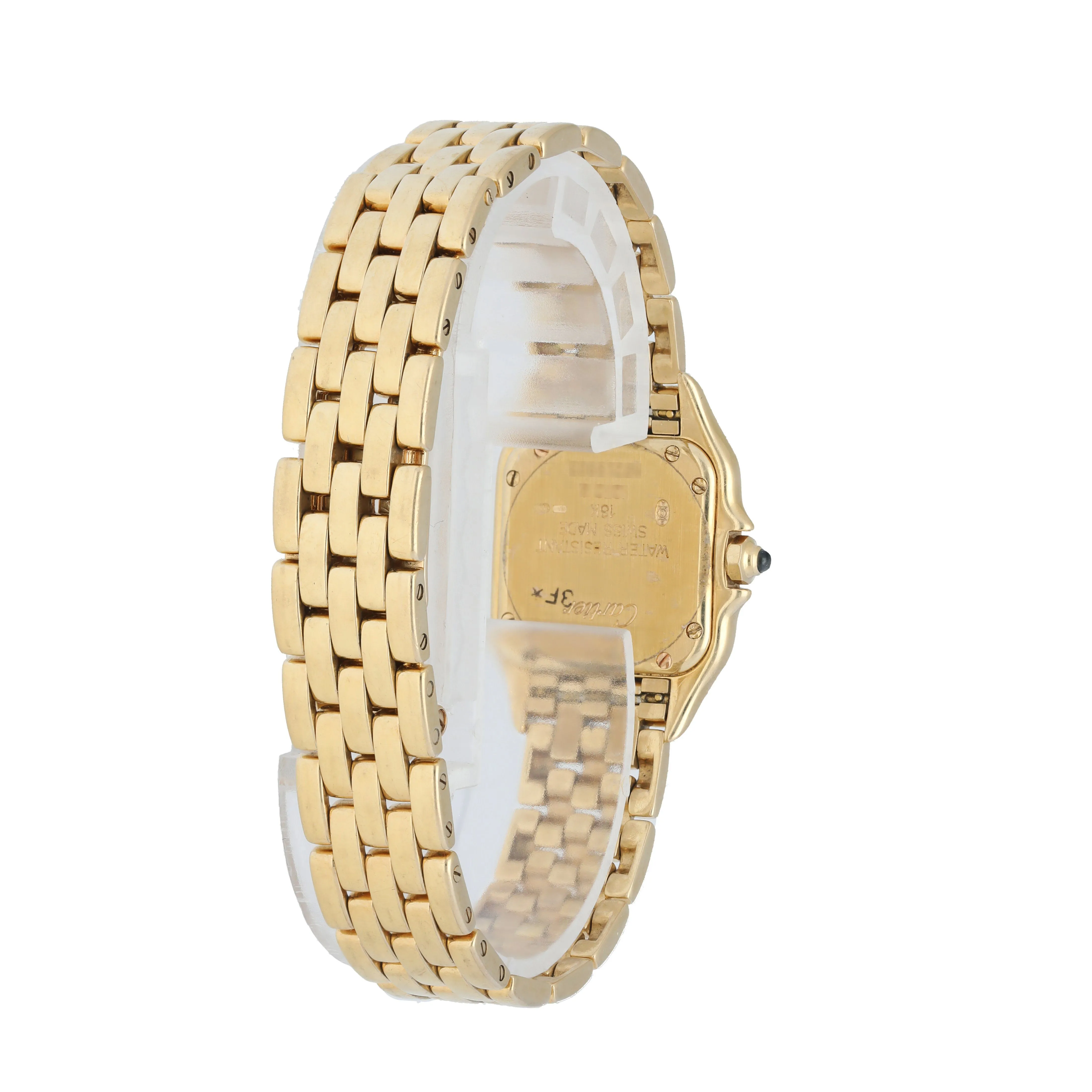 Cartier Panthere 1070 2 Yellow Gold Ladies Watch