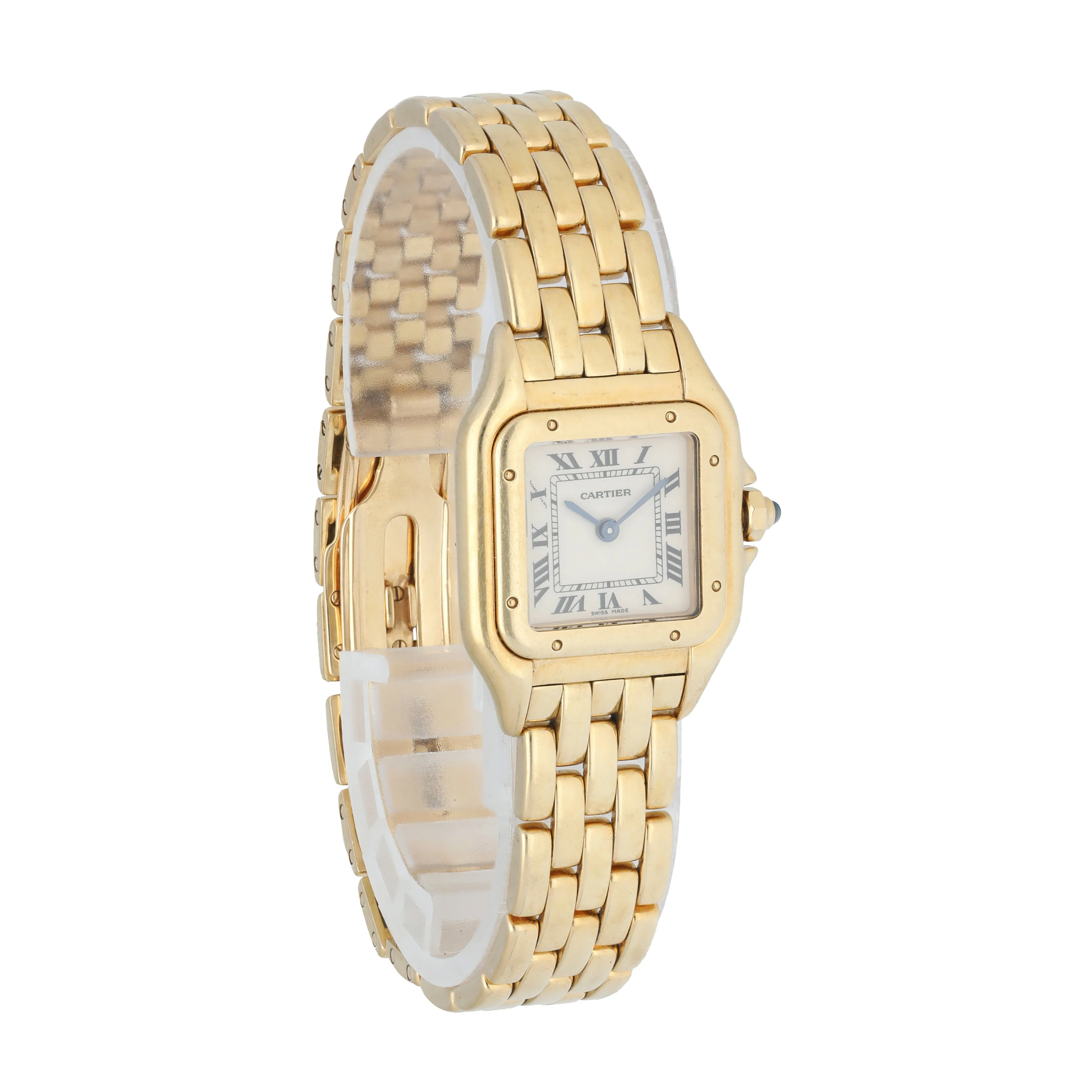 Cartier Panthere 1070 2 Yellow Gold Ladies Watch