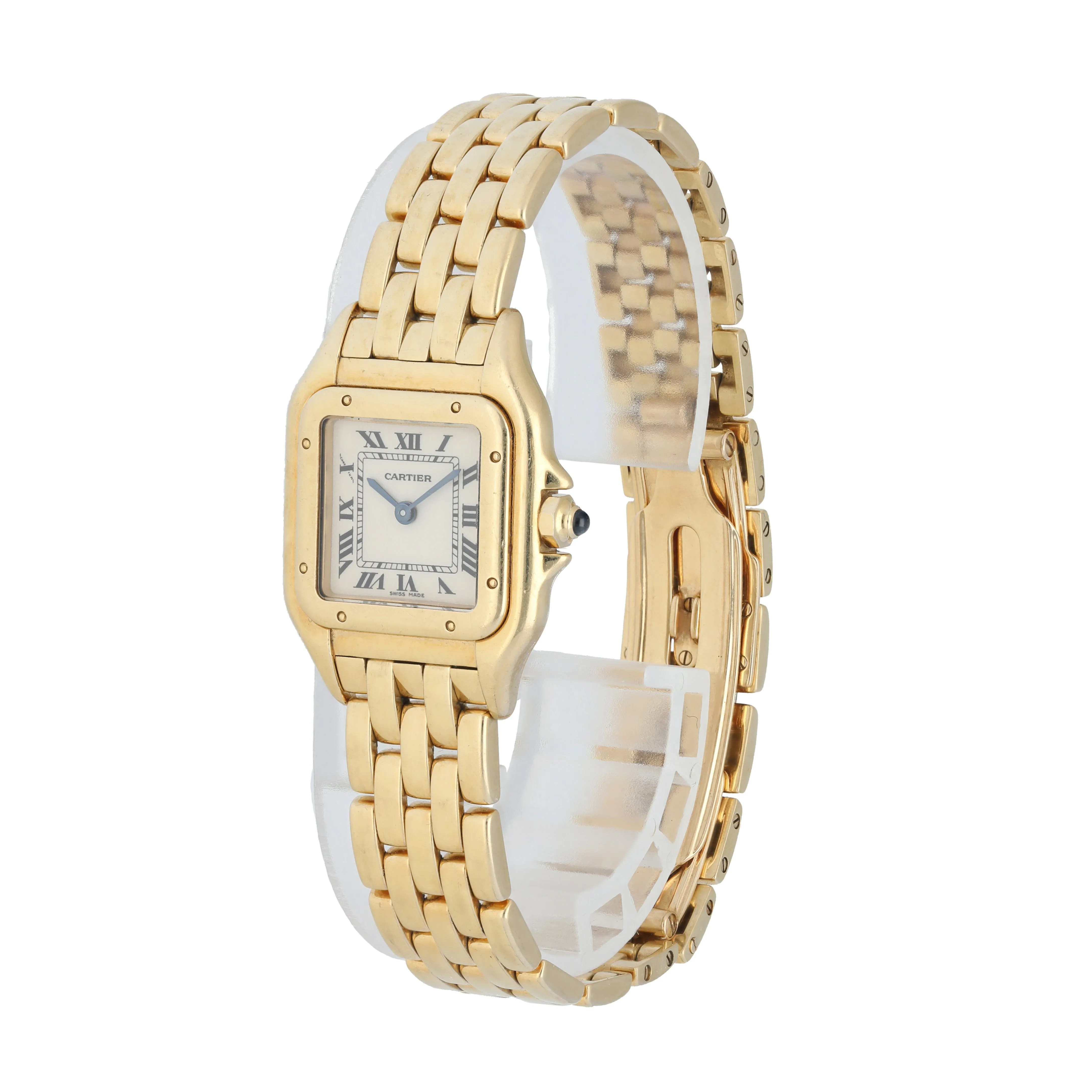 Cartier Panthere 1070 2 Yellow Gold Ladies Watch