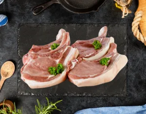 Certified Organic Pork Cutlets - 500 grams