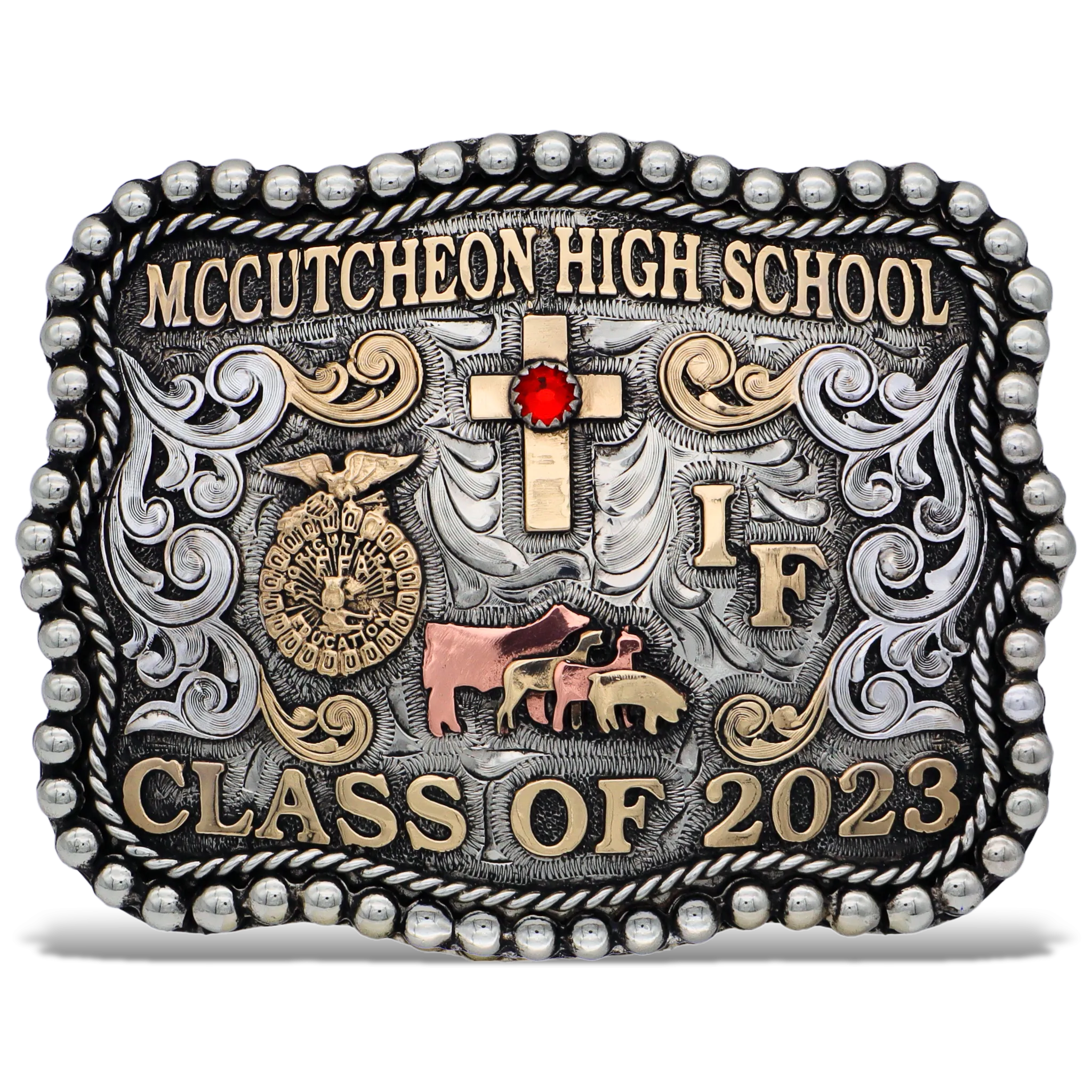 Chasing Dreams Custom Buckle