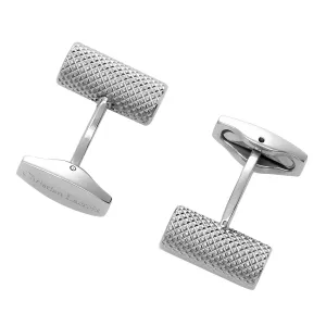 CHRISTIAN LACROIX LJM419B - Cufflinks Caprio Chrome Diamond