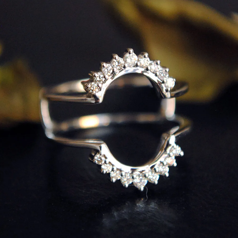 Classic Halo Ring Enhancer For Oval Stone Ring