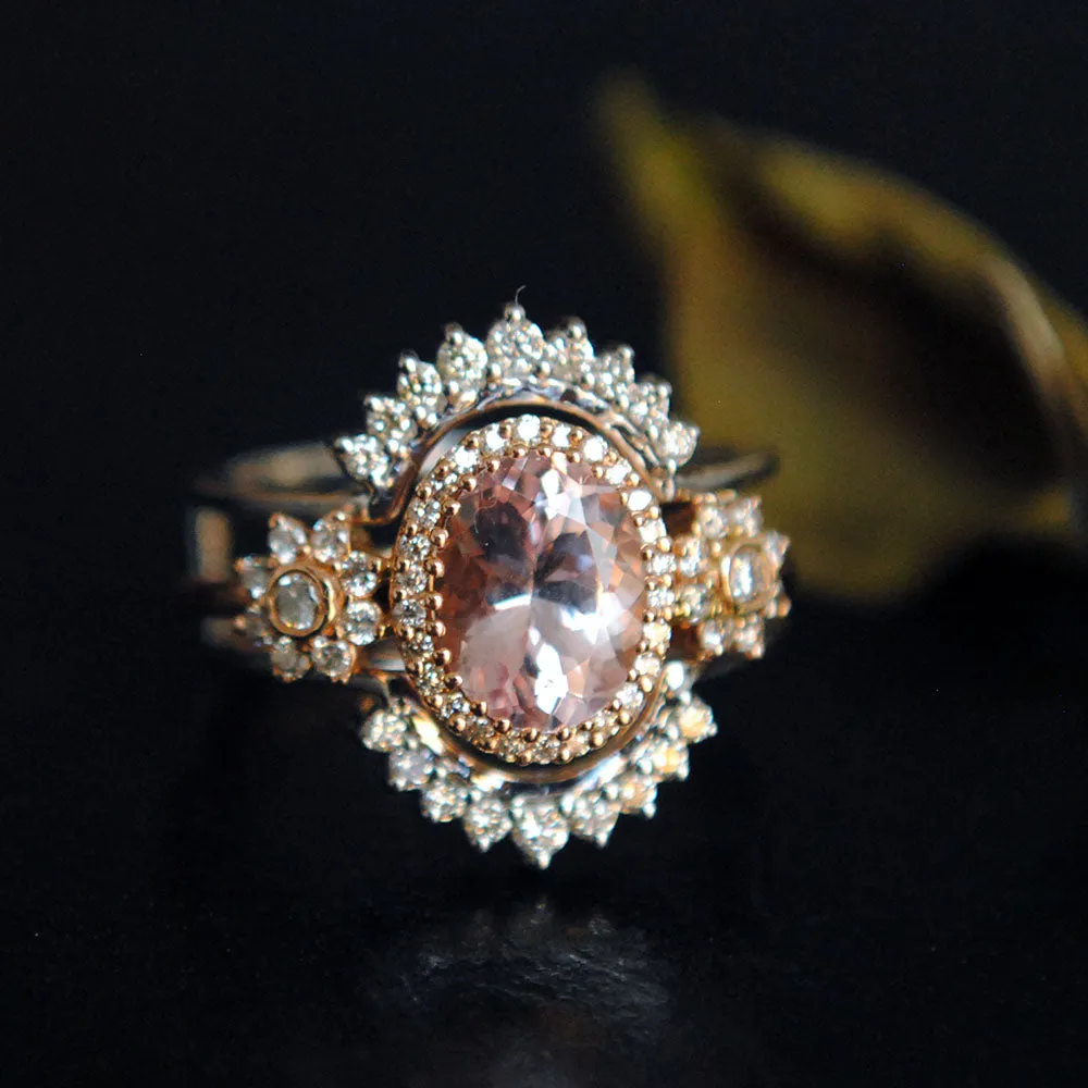 Classic Halo Ring Enhancer For Oval Stone Ring