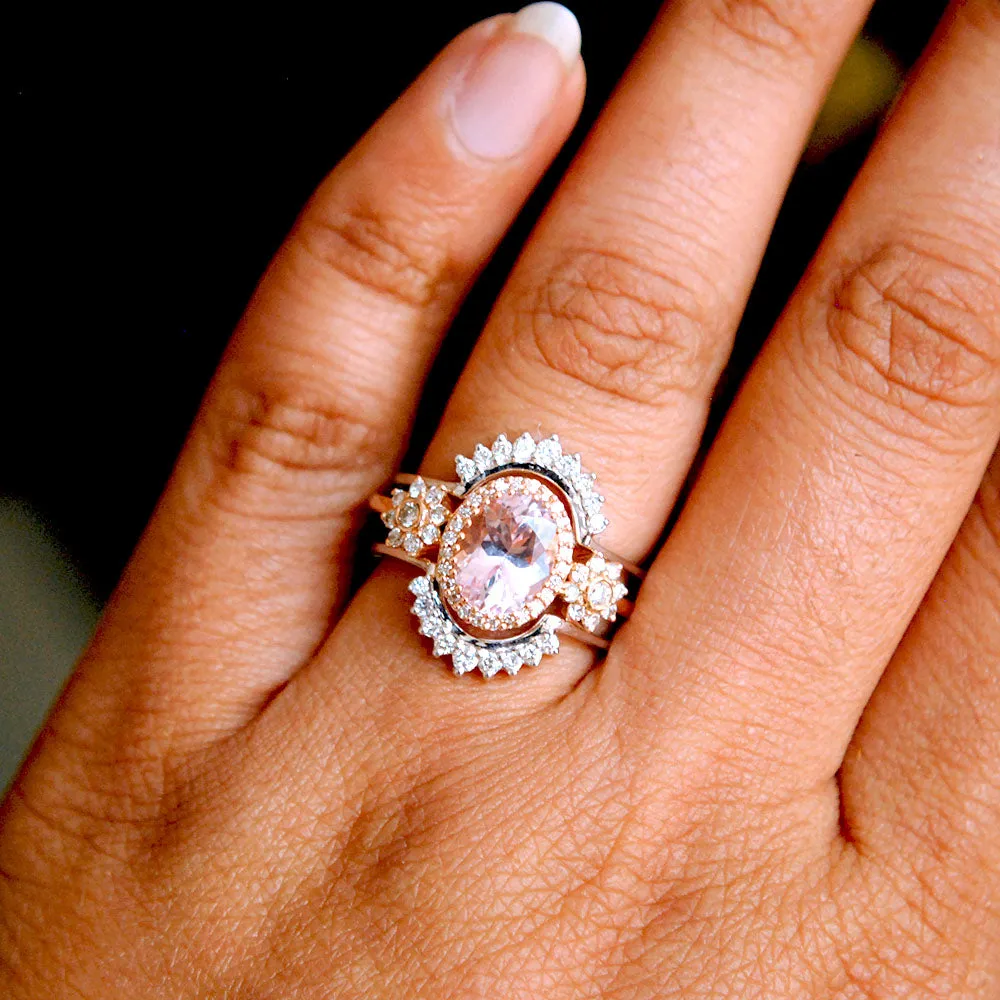 Classic Halo Ring Enhancer For Oval Stone Ring