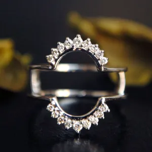 Classic Halo Ring Enhancer For Oval Stone Ring