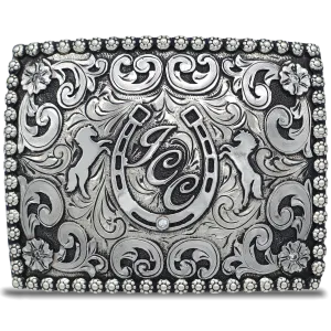 Cowgirl Up Custom Buckle