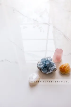 Crystals on Table 3
