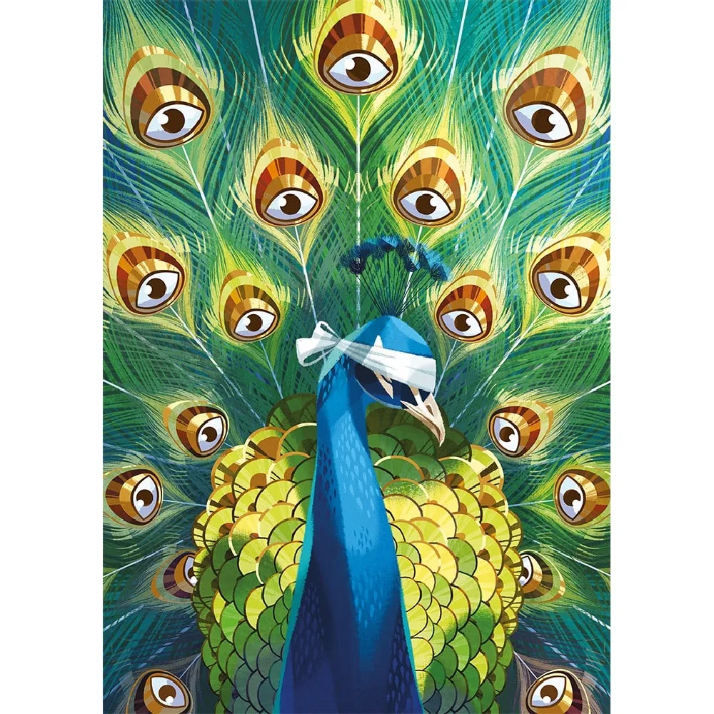 Dixit puzzle 1000 de piese, Ochi de păun (Point of View 10)