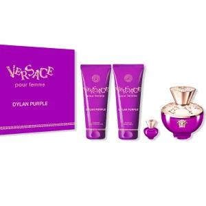 Dylan Purple Femme by Versace for Women 3.0 oz EDP 4pc Gift Set