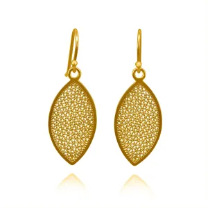 EDEN GOLD SMALL EARRINGS FILIGREE