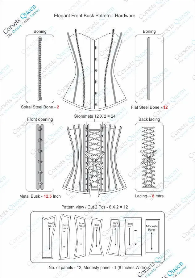 Elliot Overbust Corset