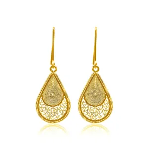 ELM GOLD MEDIUM EARRINGS FILIGREE