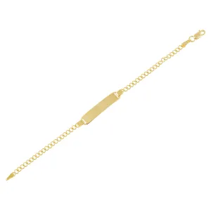 Engraved ID Link Bracelet