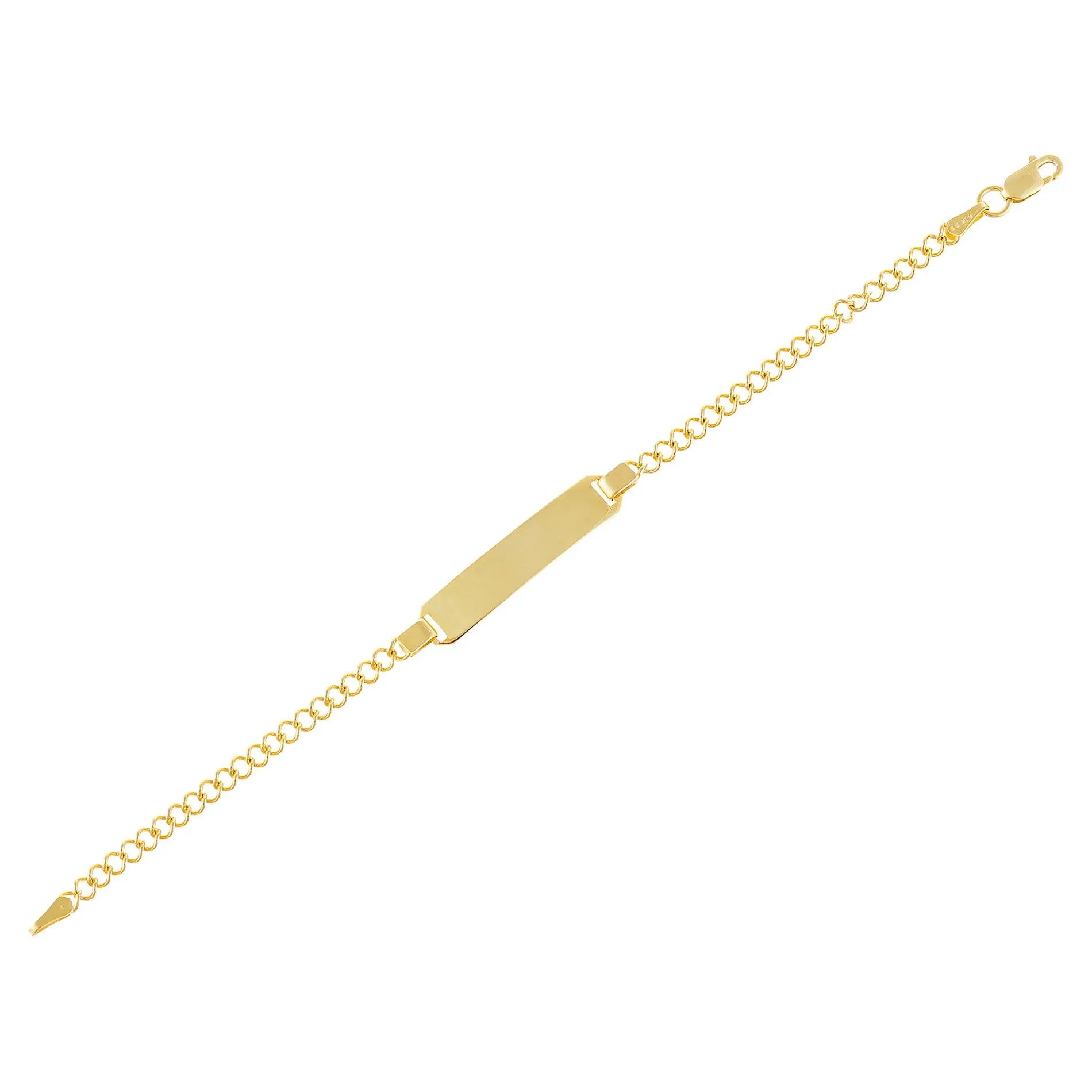 Engraved ID Link Bracelet