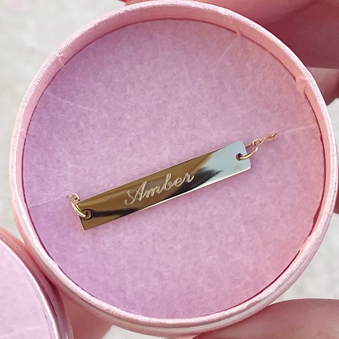 Engraved Necklace