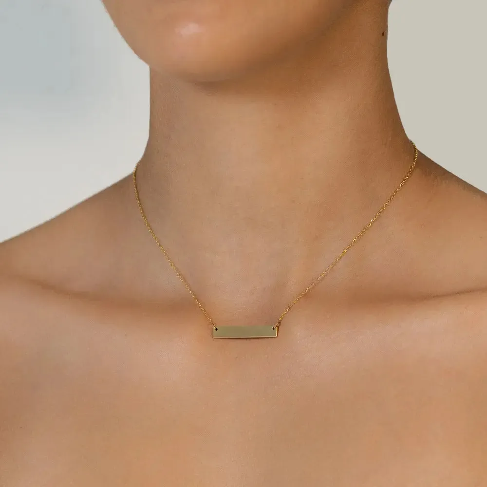 Engraved Necklace