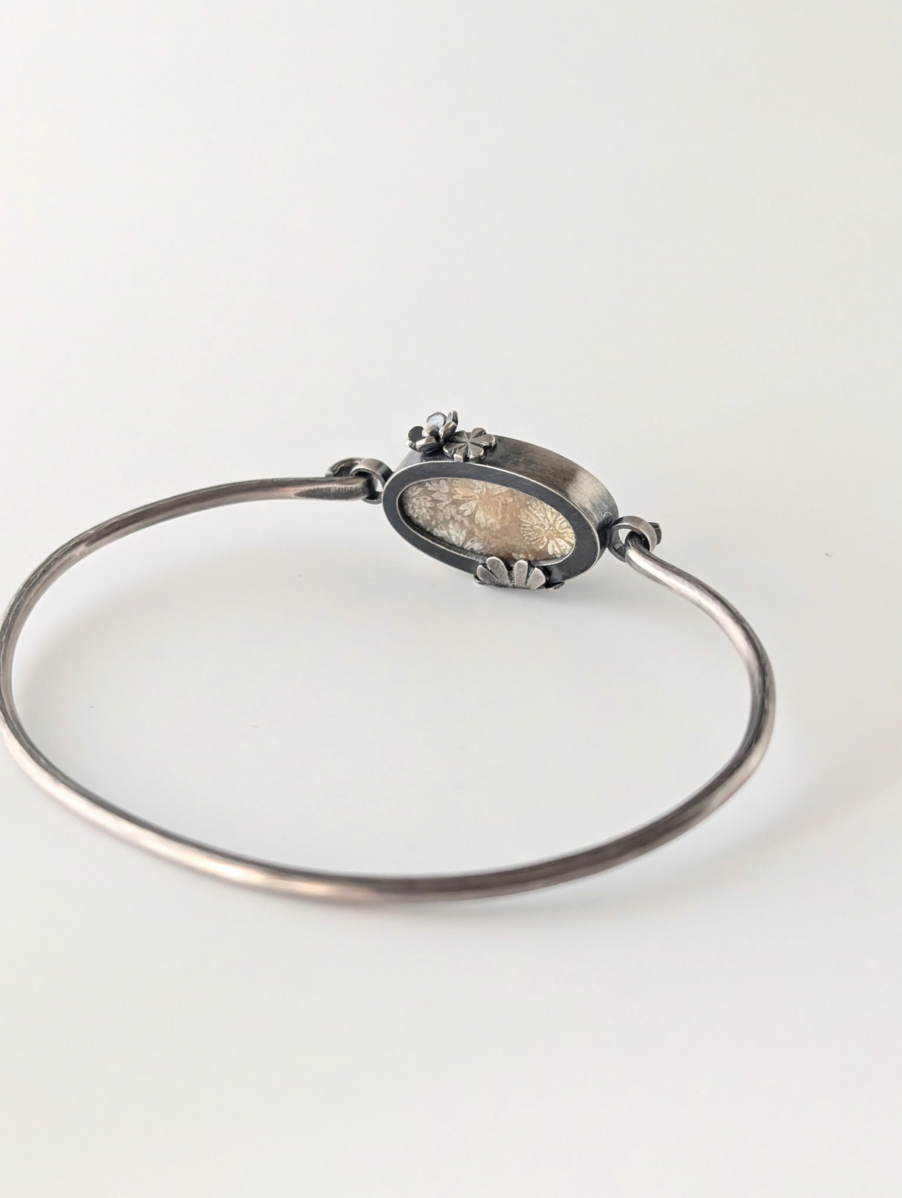 Fossil Coral Tension Bracelet