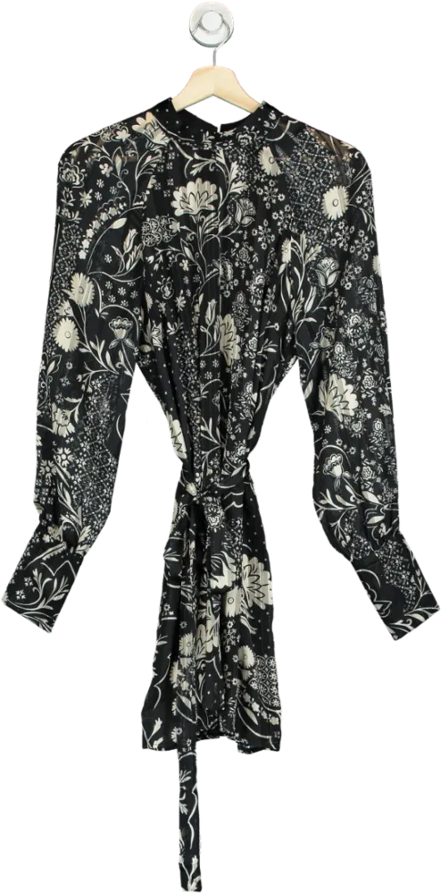 Friends Like These Millie Mackintosh Black Floral Dress UK S