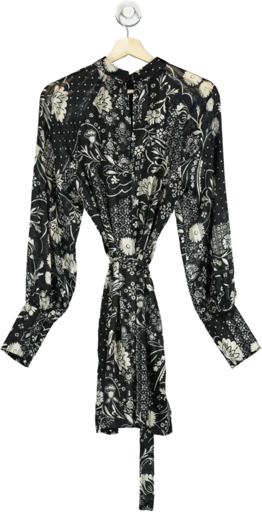 Friends Like These Millie Mackintosh Black Floral Dress UK S