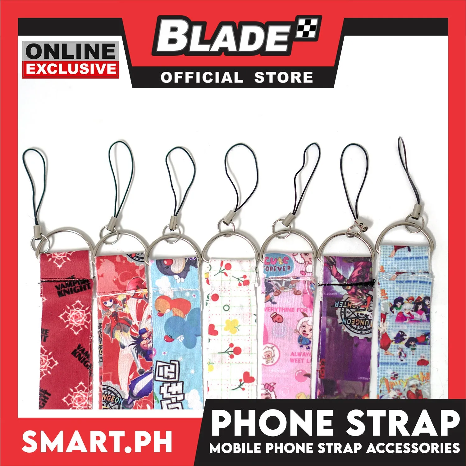 Gifts Mobile Strap Pop-A001 (Assorted Colors and Designs)