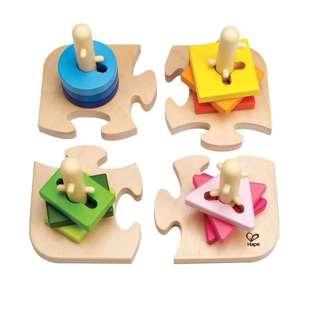 Hape Creative Wooden Peg Puzzle