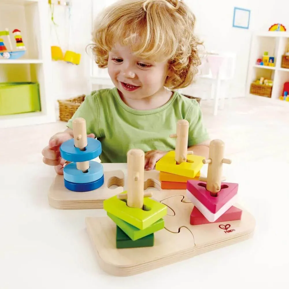 Hape Creative Wooden Peg Puzzle
