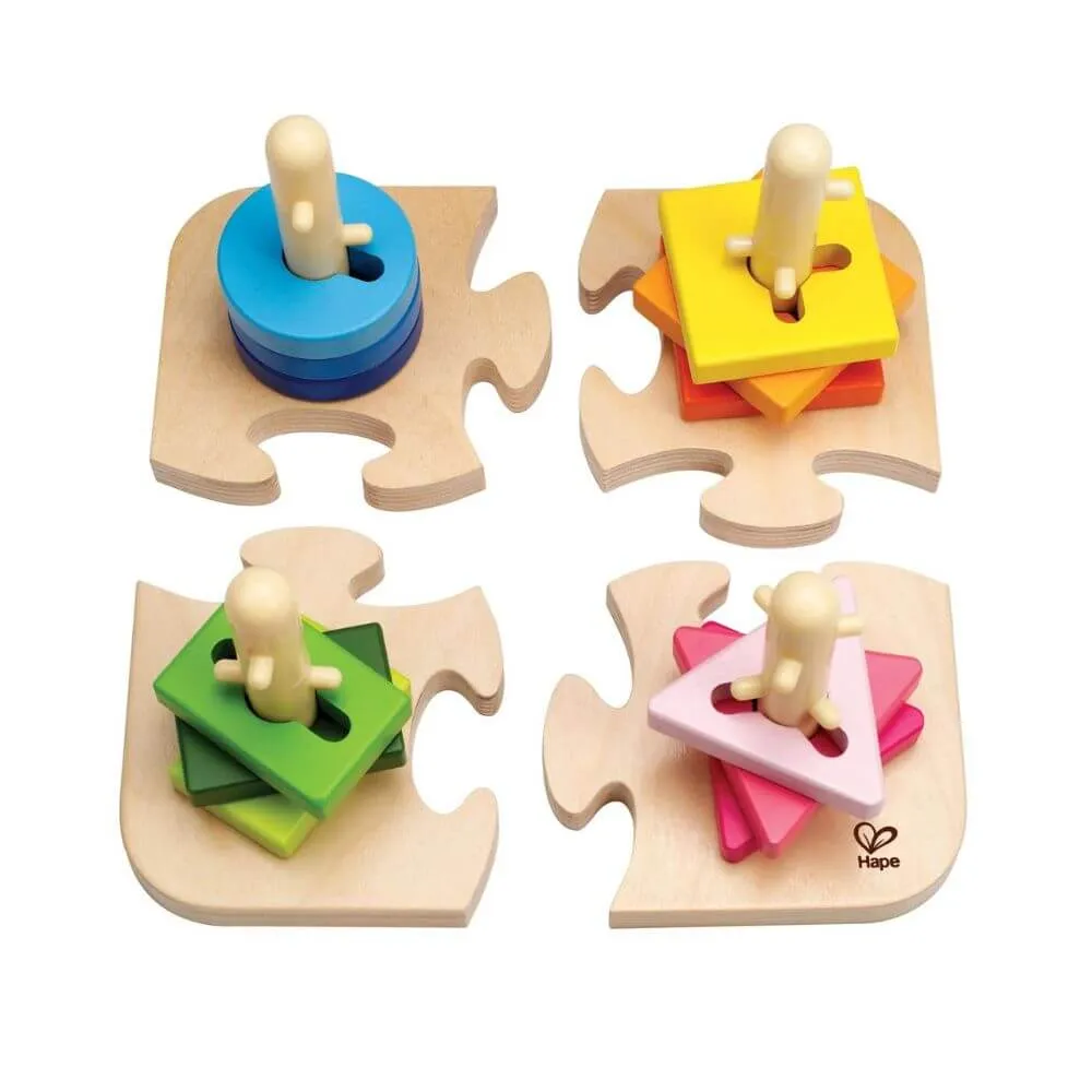 Hape Creative Wooden Peg Puzzle