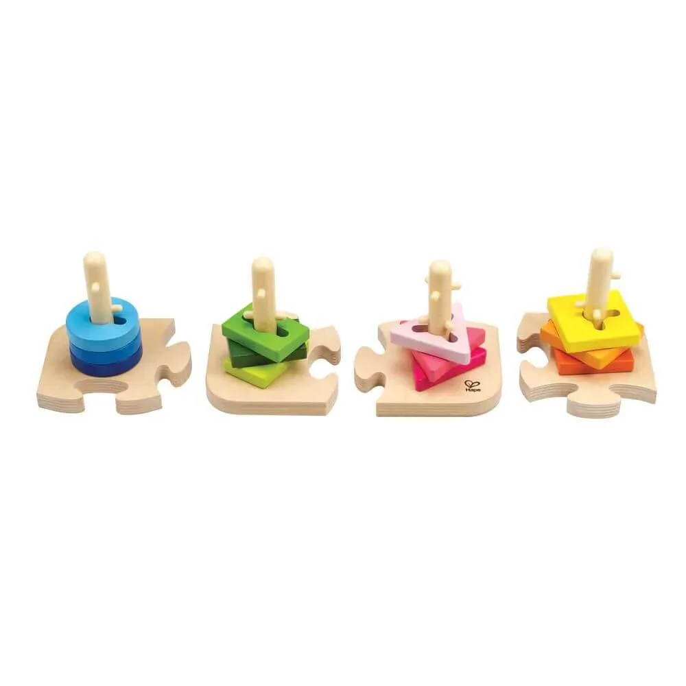 Hape Creative Wooden Peg Puzzle