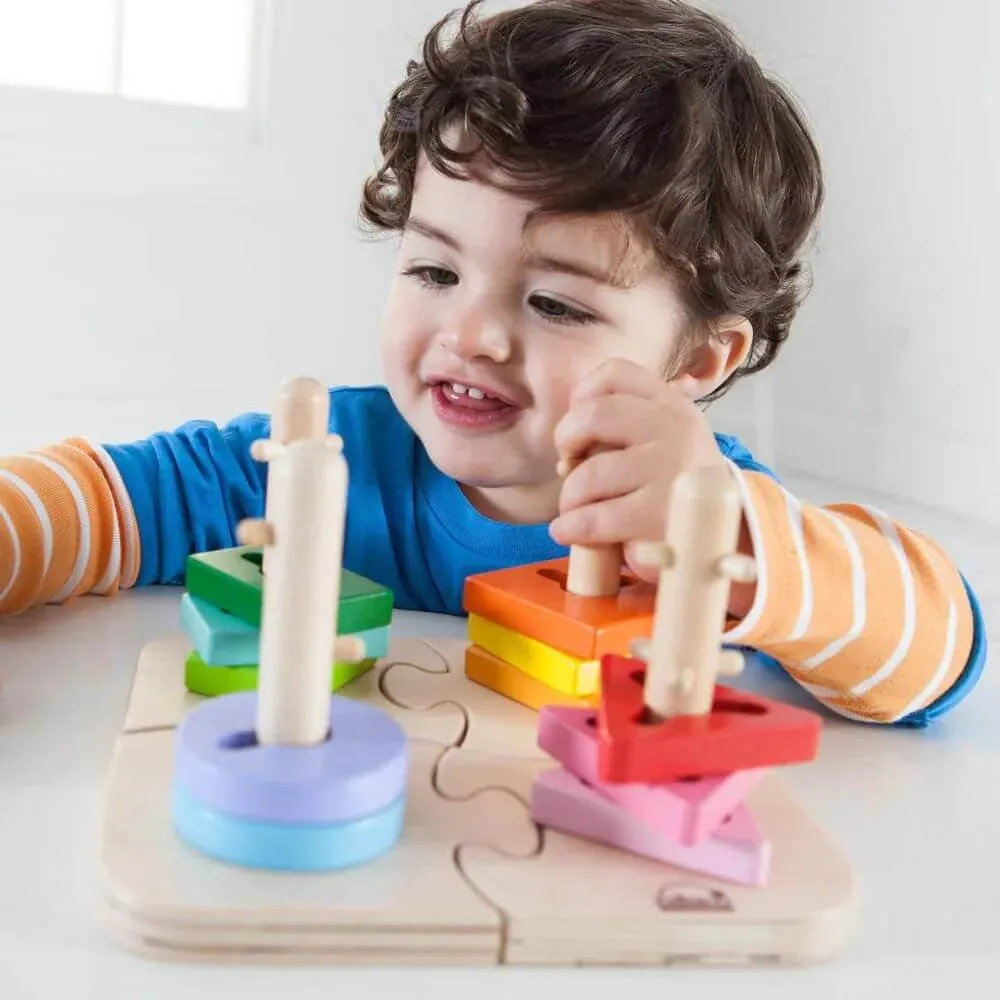 Hape Creative Wooden Peg Puzzle