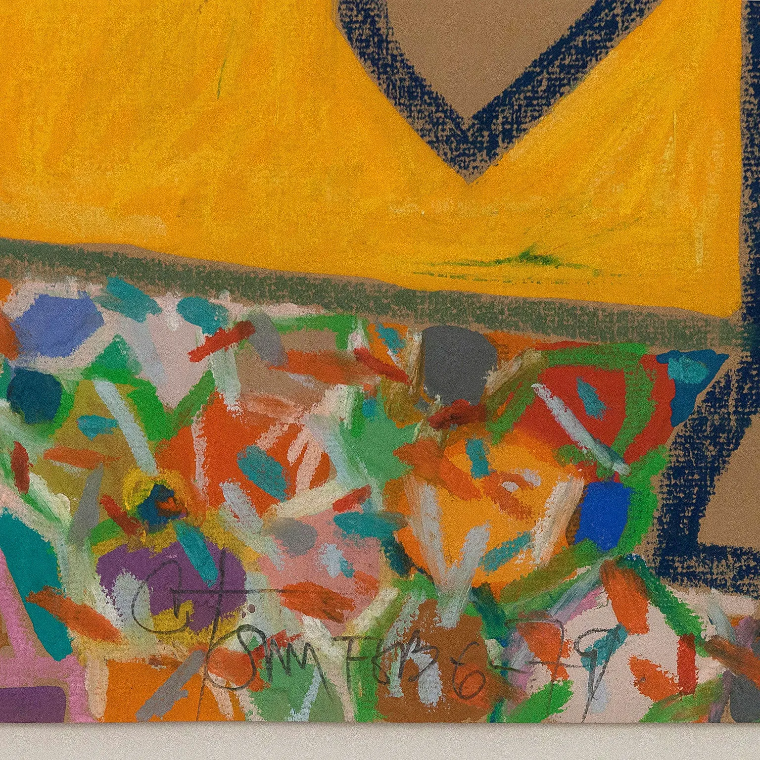 HAROLD TOWN "GOD SERIES #22", 1979