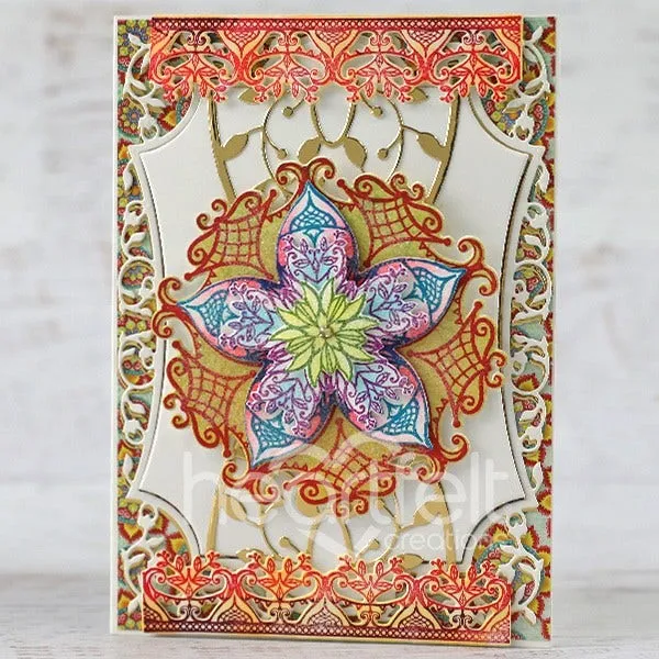 Heartfelt Creations - Elegant Mosaics Collection - Bursting Bloom Mosaics Die / 7390**